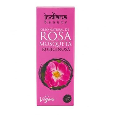 Imagem de Óleo de Rosa Mosqueta Rubiginosa 100% Puro Indiana Beauty 10ml - Clareador e Hidratante