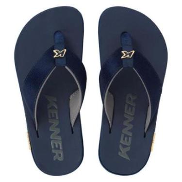Imagem de Chinelo Sandália Kenner Kivah Azul Noturno-Masculino