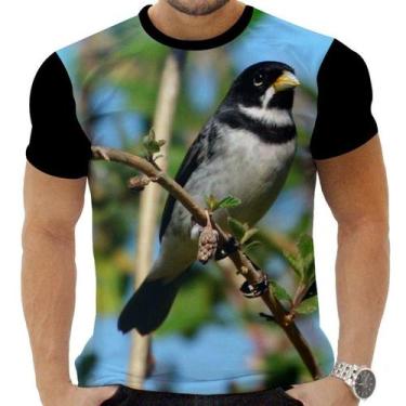 Imagem de Camiseta Camisa Personalizada Passarinho Coleirinha Selva 2 - OBDS, BA