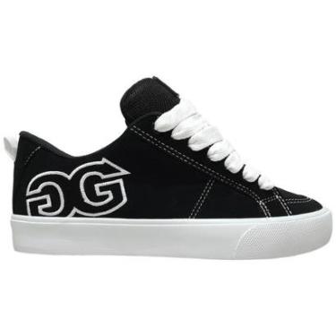 Imagem de Tenis Qix Double-G Record Preto Branco Line Skate DGVU0005-Masculino