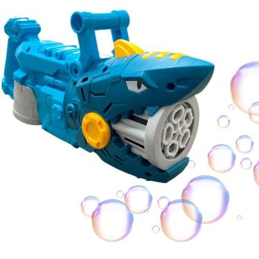 Imagem de Pistola De Bolhas De Sabão Tubarão Super Bolhas