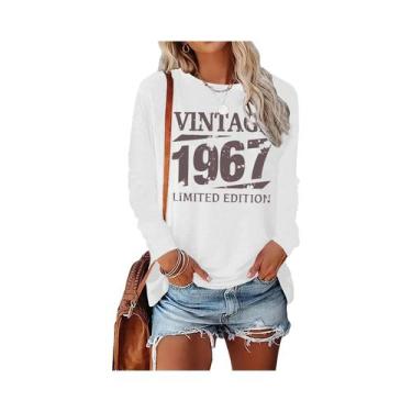 Imagem de Camiseta Feminina Solta E Confortável De Algodão Com Estampa Gráfica D