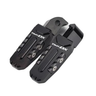 Imagem de Anti-derrapante Apoio para pés traseiros, para tmax 530 tmax530 sx dx 2017 2018 2019 2020 cnc(Black DX)