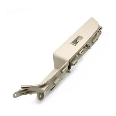 Imagem de Compatível com bmw série 6 gt g32 2017-2022 630i 640i lhd rhd frente interior maçaneta da porta painel janela levantador interruptor capa guarnição(RHD Creamy-FL)