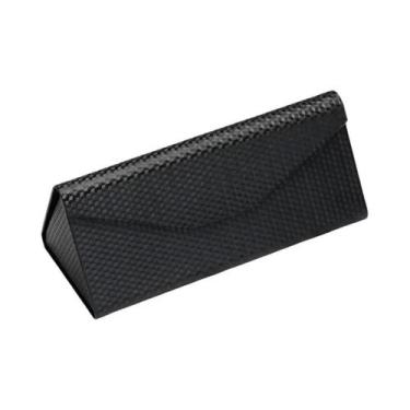 Imagem de Estojo De Óculos De Sol Dobrável À Prova d'Água Preto DIY Suporte Tria