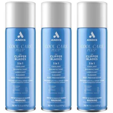 Imagem de Spray Lubrificante para Máquina de Cortar Cabelos ANDIS Cool Care Plus
