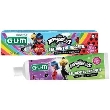 Imagem de Gel Dental Infantil GUM Miraculous 50g