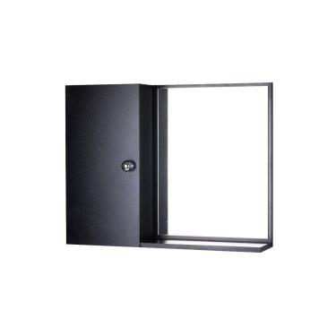 Imagem de Armário para Banheiro com Espelho Preto