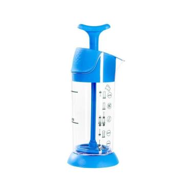 Imagem de Espumador De Leite Cremeira 200ml - Pressca Azul