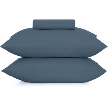 Imagem de Jogo de Cama Altenburg Dimensão Ta 3 Peças Queen Azul