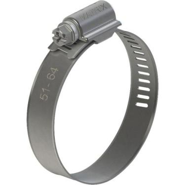 Imagem de Abraçadeira Rosca Sem Fim 25mm 38mm Fita 14mm Aço Carbono New Flex 10 