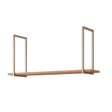 Imagem de Prateleira De Cozinha Suspensa Eloise 1,25cm Freijo - Mgm