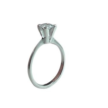 Imagem de Anel Solitário em Prata 925 com Zircônia de 4mm - Justino Ribas, 13