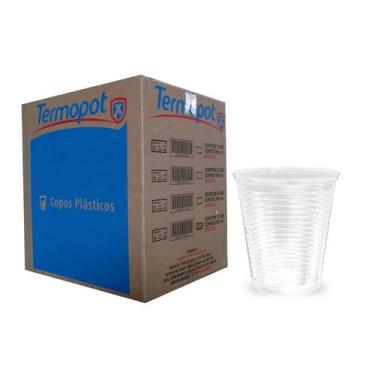 Imagem de 1.000 Copos Descartáveis Transparente 500Ml Totalplast (1Cx) - Totalpl