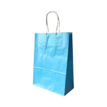 Imagem de Sacola Presente Papel Kraft Premium 18X9X24Cm -10 Unidades - Db