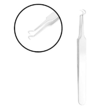 Imagem de Pinça P-cílios G Inox Santa Clara