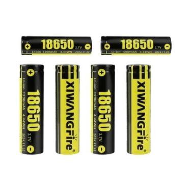 Imagem de Bateria De Lítio Recarregável 18650 De 1200mAh Para Caixas De Som, Rád