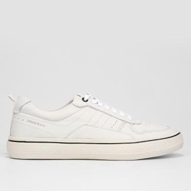 Imagem de Tênis Couro Democrata Denim Casual Masculino-Masculino