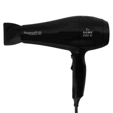 Imagem de Secador De Cabelo Plus Ceramic íon 2100w Preto 127v - GA.MA ITALY, 110