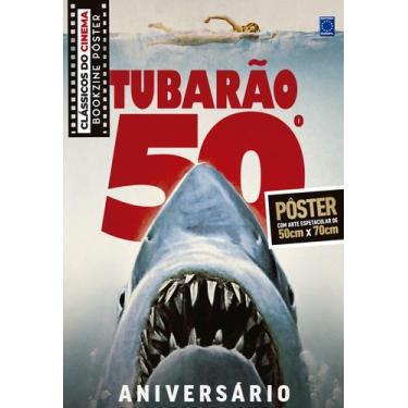 Imagem de Pôster Gigante - Tubarão - Aniversário de 50 Anos - editora europa