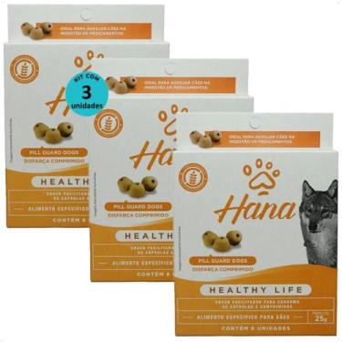 Imagem de Snack hana healthy life pill guard disfarça comprimidos 25g para cães 