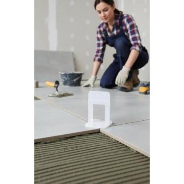 Imagem de Espaçador Nivelador Slim 1,5mm Piso Porcelanato 1000pçs - Congratulati
