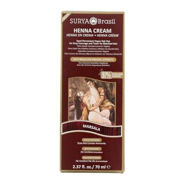 Imagem de Henna Creme Marsala Surya Brasil