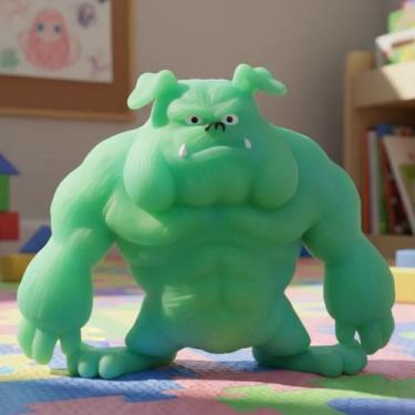 Imagem de 01 Squish Estica Dog Stretch Divertido Infantil Anti Stress Original C