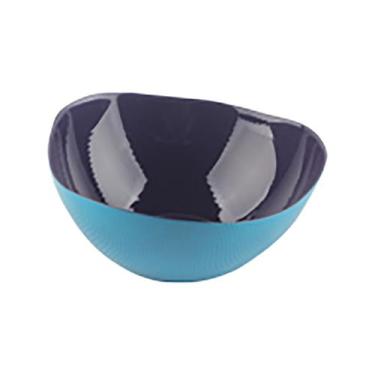 Imagem de Centro de mesa Milky vidro roxo azul 1,7L 23x8cm -L Hermitage - L'Herm