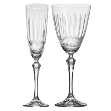 Imagem de Taça água Elizabeth lapidada cristal 350ml -Bohemia, 3 meses por defei