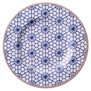 Imagem de Prato de Sobremesa Tramontina Abstratta em Porcelana Decorado 21cm