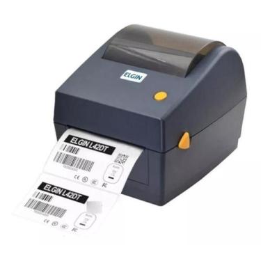 Imagem de Impressora Térmica Elgin L42DT para Etiquetas, USB, Serial, Ideal para
