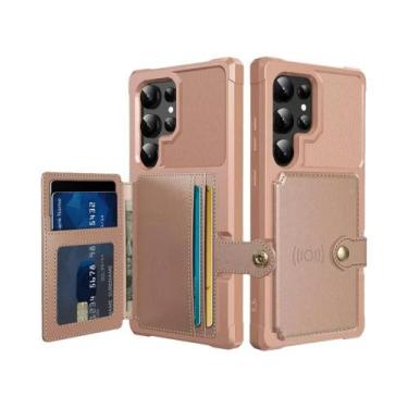 Imagem de Capa Carteira Para Samsung Galaxy S24 S23 FE S25 plus S22 S21 S26 Ultr