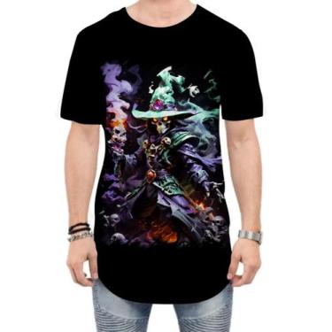 Imagem de Camiseta Longline Mago da Morte Trevas Magia 9 - Kasubeck Store®, P