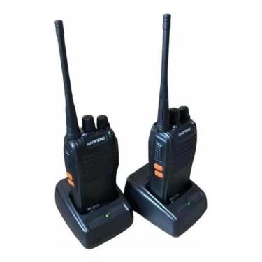 Imagem de Radio Comunicador Walk Talk 16 Canais 777s Talkabout + Fone - Baofeng