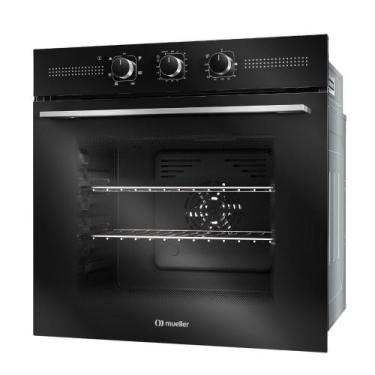 Imagem de Forno Elétrico de Embutir Mueller MFE70K 70L, Preto, 220V