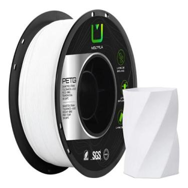 Imagem de Filamento PETG Branco 1kg 1.75mm Multfila para Impressora 3D - Multifi