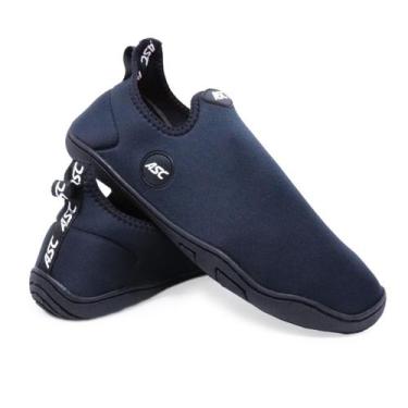 Imagem de Sapatilha Hibrida Aquática Náutica Pesca Secagem Rápida Marinho - Acqu