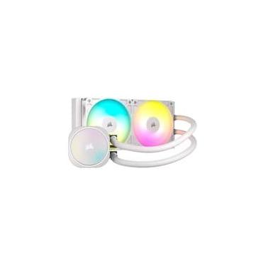 Imagem de Water Cooler Corsair NAUTILUS 240, ARGB, 240mm, AMD e Intel, Branco - CW-9060094-WW