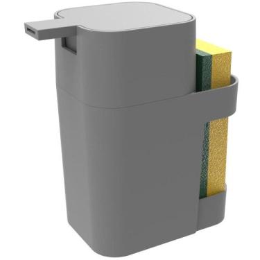 Imagem de Dispenser de Pia com Detergente Cinza - Soprano - Tecnolar
