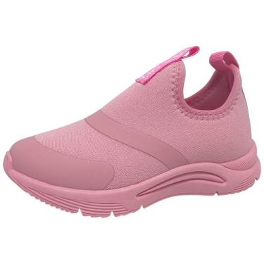 Imagem de Tenis Infantil Menina Conforto Casual Klin New Sport, Rosa, 23
