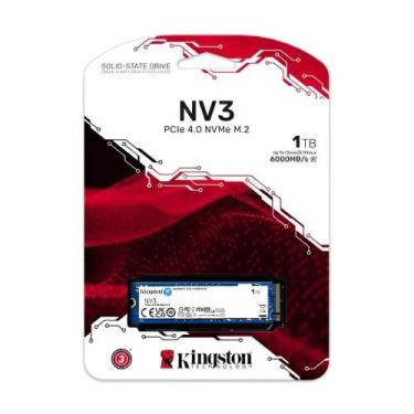 Imagem de Ssd Kingston Nv3 1tb M.2 2280 Nvme Leitura E Gravação 6000mb/s - 4000m