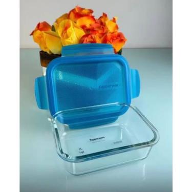 Imagem de Tupperware Premiaglass Containor Em Vidro Borissilicato 1l