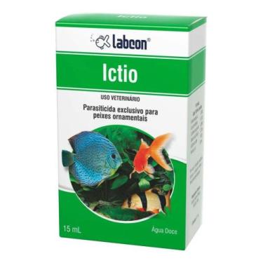 Imagem de Alcon Ictio Labcon Parasiticida Elimina Infestações Na Pele De Peixes 
