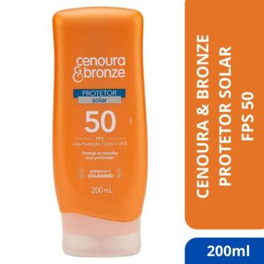 Imagem de Protetor Solar Cenoura & Bronze Fps50 - 200ml - Cenoura e Bronze