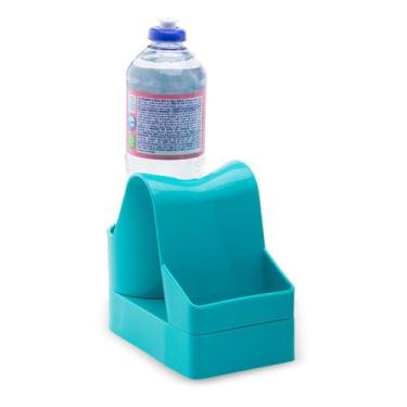 Imagem de Porta Detergente e Esponja - PROPRIA, Azul