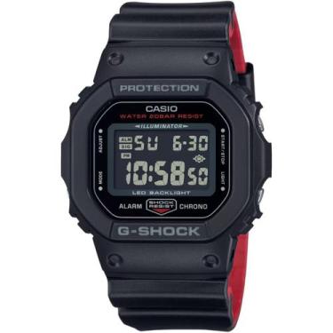 Imagem de Relógio casio g-shock masculino digital dw-5600uhr-1dr