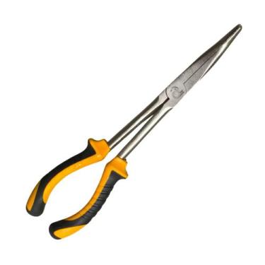 Imagem de Alicate Pesca Deyu MBX-JCQ11B Bico Curvo Inox 28cm Anticorrosivo, Amar