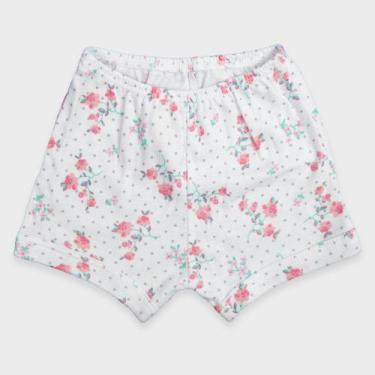 Imagem de Shorts Bebê Estampado - Baby Duck, G, Floral b