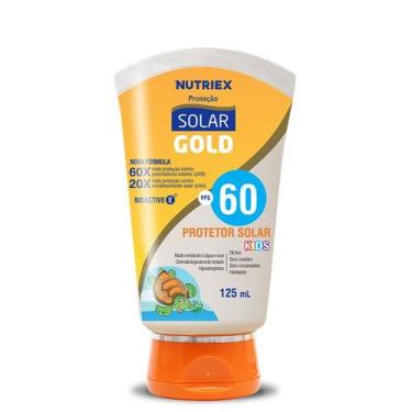 Imagem de Protetor Solar Fps 60 Kids Gold Nutriex 125ml